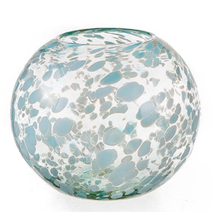 Fishbowl Vase - 10" Sky Speckled - Worldly Goods Too