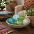 CHEERFUL Set of 5 Decorative Glass Balls