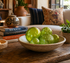 LIME Set of 5 Decorative Glass Balls