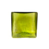 Lime 6-inch Hollow Glass Cube-Worldly Goods Too