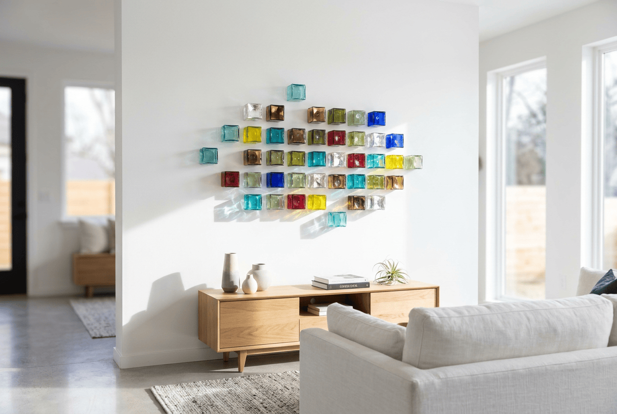 Two Inch Wall-Cubes set of 9