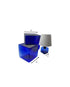 Cube set of three with lamp