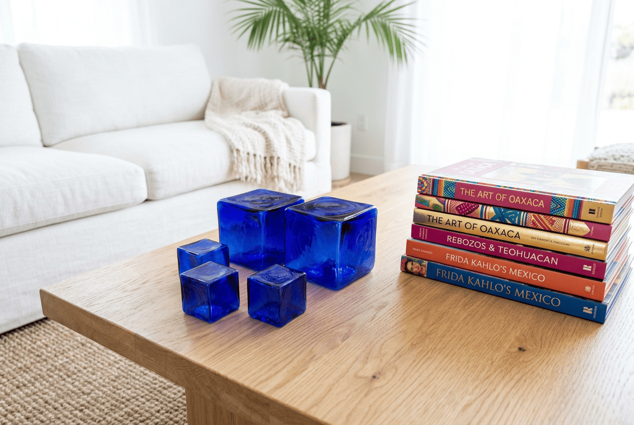 Cube/set 5-Cobalt
