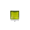 Lime 2-inch Hollow Glass Cube-Worldly Goods Too