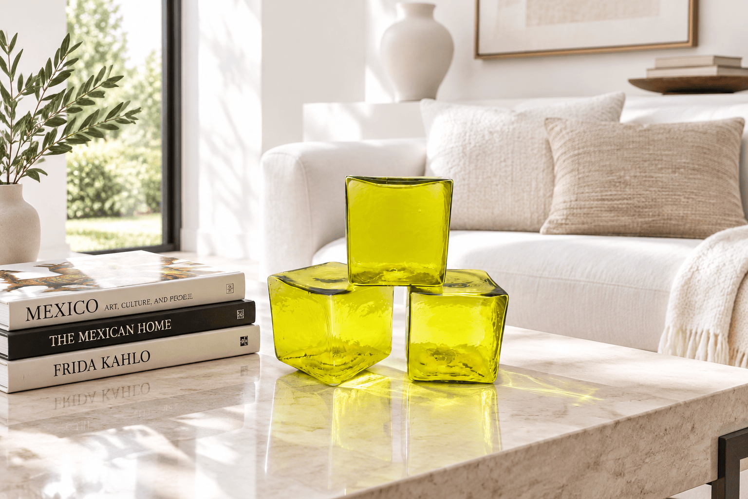 Cube/set 3-Lemon