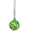 Christmas Ornament Emerald Speckled Worldly Goods Glass
