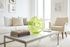Lime 13-inch Glass Ball-Worldly Goods Too