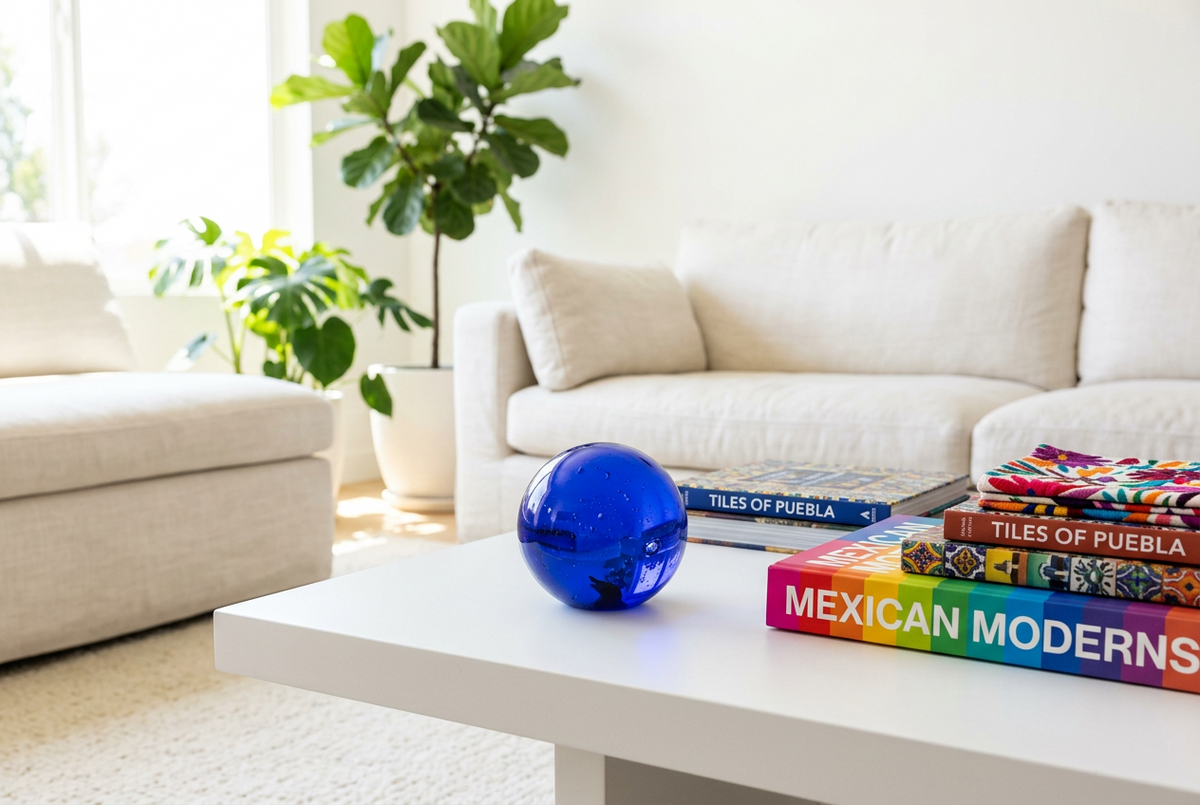 Cobalt 3-inch Glass Ball