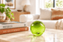 Lime 3 -inch Glass Ball-Worldly Goods Too