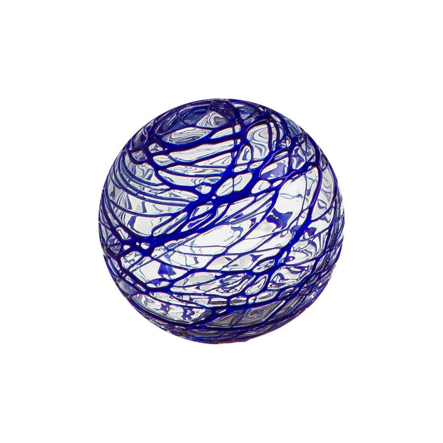 Denim Decorative Glass Balls, Wall Art Decor-Set/16
