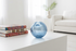 Denim Crackle 3-inch Glass Ball-Worldly Goods Too