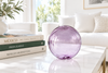 Lavender 6-inch Glass Ball-Worldly Goods Too