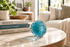 Teal Iced 3-inch Glass Ball-Worldly Goods Too