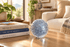 Lavender Iced 3-inch Glass Ball-Worldly Goods Too
