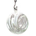 6" BIRDHSE.W/CHAIN-PEARL SWIRL - Worldly Goods Too
