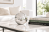 Silver 4.5-inch Glass Ball-Worldly Goods Too