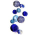 COBALT WALL SPHERES-10 PC.