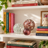 BERRY & WHITE Decorative Glass Balls set of 3