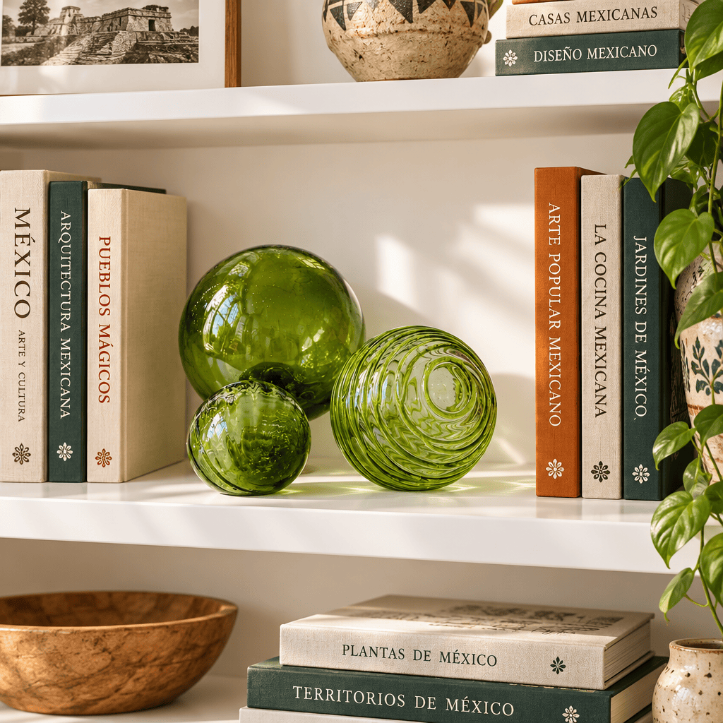 OLIVE Decorative Glass Balls set of 3