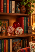 RUBY Decorative Glass Balls set of 3