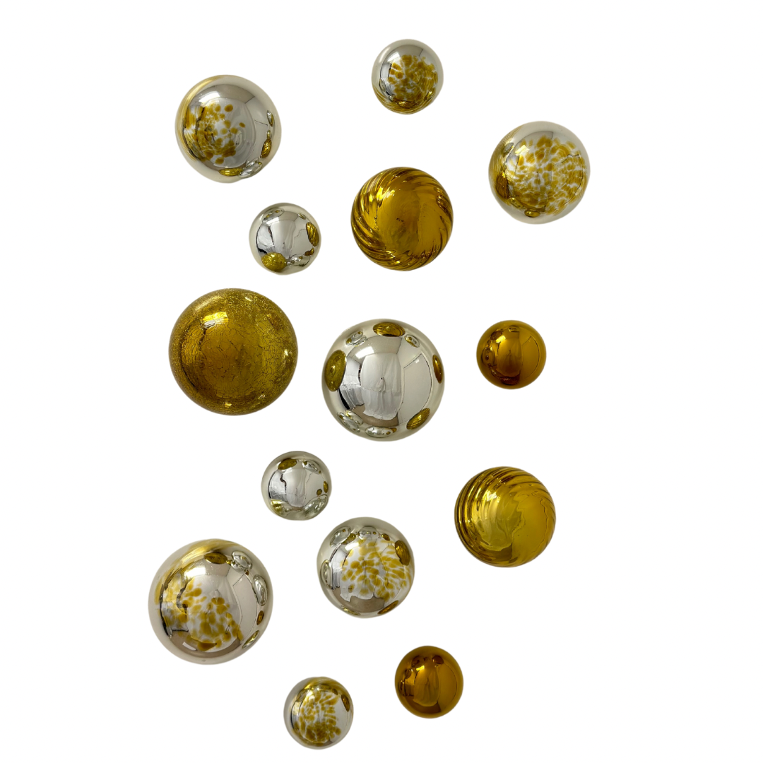Silver & Gold Dot & Dash