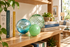 MINT & SKY Decorative Glass Balls set of 3