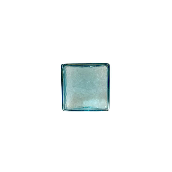 Sky 2-inch Hollow Glass Cube-Worldly Goods Too