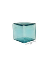 Sky 2-inch Hollow Glass Cube-Worldly Goods Too