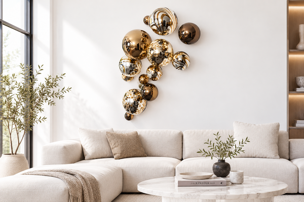 Chocolate Plated Wall Decor-Worldly Goods Too