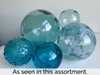 Sky Speckled 4.5-inch Glass Ball-Worldly Goods Too