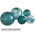 Teal 3-inch Glass Ball