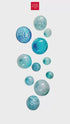 SEAFOAM WALL SPHERES-SET/11