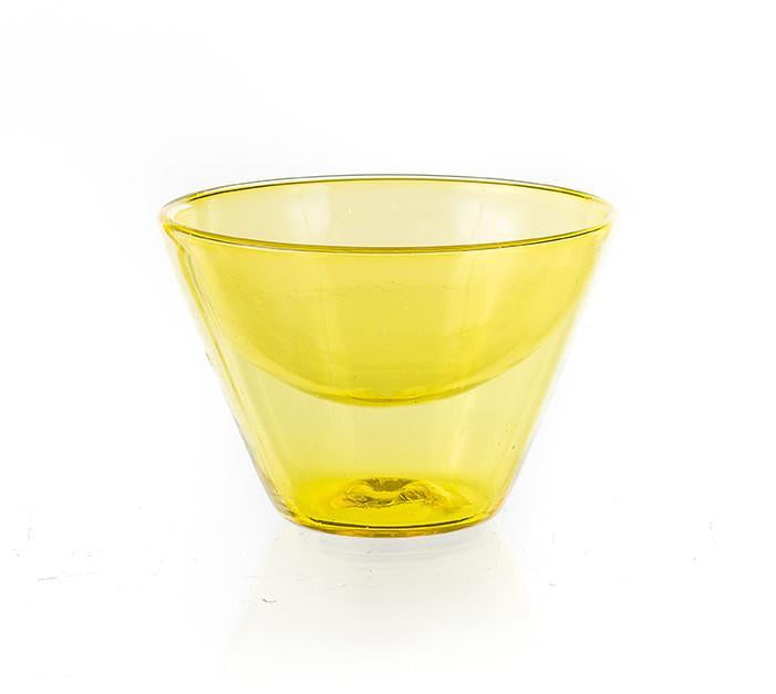 SMALL CONE BOWL-LEMON SPECIAL - Worldly Goods Too