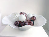 Sphere Set of 11 - Berry & White - Worldly Goods Too