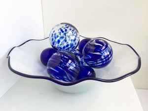 Sphere Set of 7 - Cobalt - Worldly Goods Too