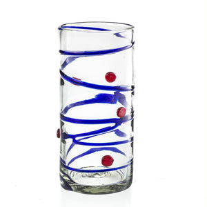 Nuvo Cylinder Vase - Circus Cobalt - Worldly Goods Too