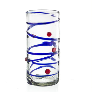 Nuvo Cylinder Vase - Circus Cobalt - Worldly Goods Too