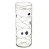 Nuvo Cylinder Vase - Circus White - Worldly Goods Too