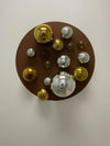 GOLD & SILVER WALL SPHERES - Worldly Goods Too