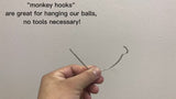 BASIC SILVER WALL SPHERES S/9