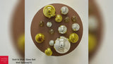 GOLD & SILVER WALL SPHERES