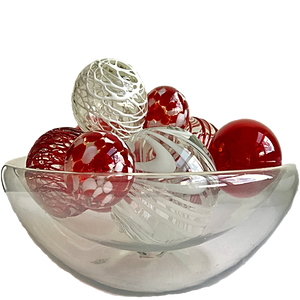 Sphere Set of 9 - Christmas Mix - Worldly Goods Too