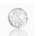 3"  COBWEB-WHITE Glass Ball - Worldly Goods Too