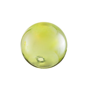 3"  LIME LUSTER Glass Ball - Worldly Goods Too