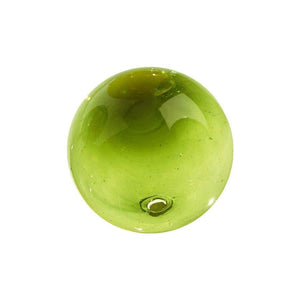 3"  LIME Glass Ball - Worldly Goods Too
