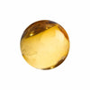 3"  AMBER Glass Ball - Worldly Goods Too