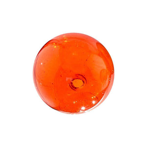 3"  TANGERINE Glass Ball - Worldly Goods Too