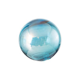 3"  AQUA LUSTER Glass Ball - Worldly Goods Too