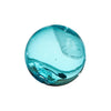 3"  AQUA Glass Ball - Worldly Goods Too