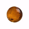 3"  CRACKLE-AMBER Glass Ball - Worldly Goods Too